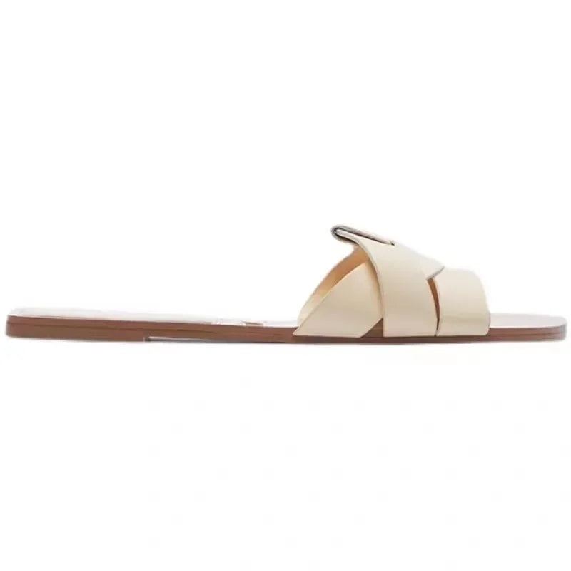 New Summer Designer Women'S Solid Color Fashion Slippers Zapatos De Mujer Women'S Shoes Slippers Women Slippers  Women Shoes