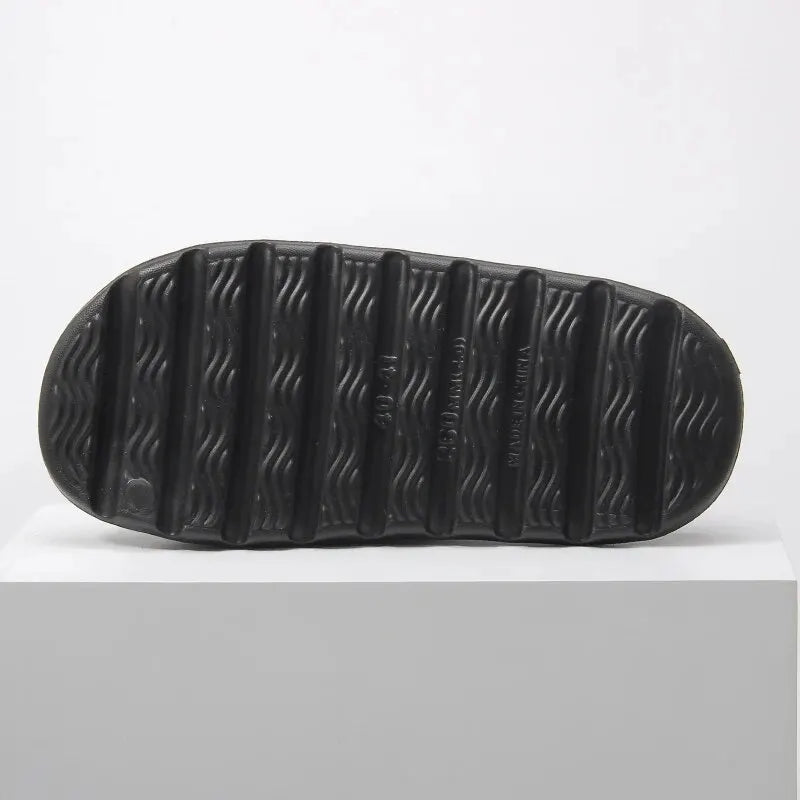 Coconut Slippers Feel like Stepping on Shit Thick-soled Sandals Summer New Non-slip Wearing Sandals（Shoebox not included）