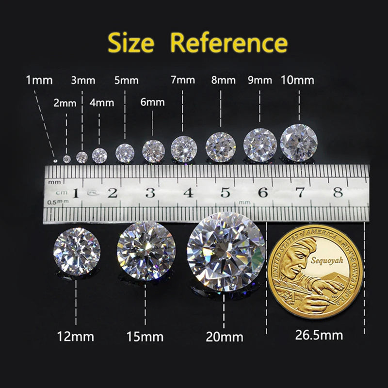 EWYA Oval Cut 2/3/4ct Solitaire Moissanite Pendant Necklaces Women Wedding s925 Silver 1.5mm Solid Choker Big Diamond Neck Chain