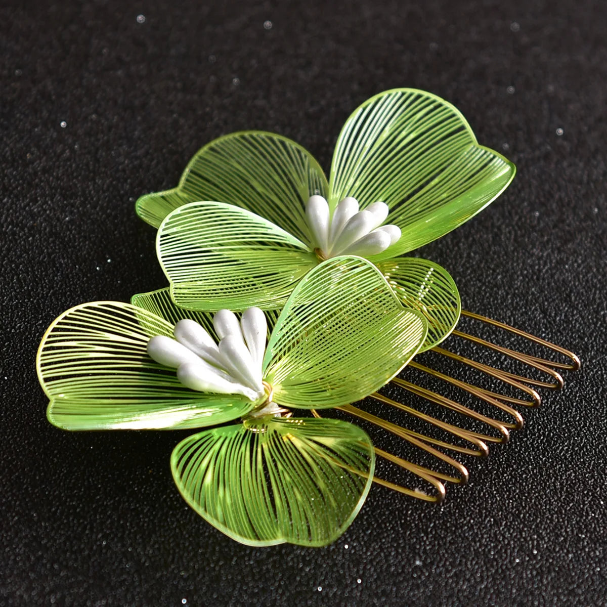Alloy Flower Hair Clips Women's Hair Accessories Fashion Bridal Wedding Hair Comb Women's Hair Clips Wedding Accessories