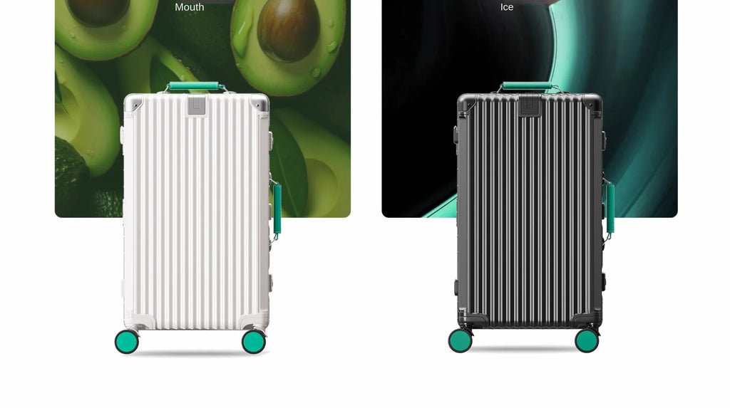 28/30/32 inch Travel Suitcases Large Capacity New Strong and Durable Thickened PC Aluminium Frame Trolley Suitcase 20'' Carrier