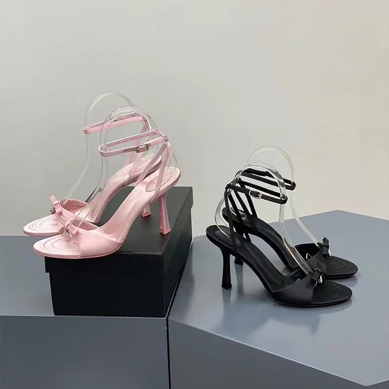 Thin High Heels Open Toe Dancing Shoes Sexy Women Sandals Fashion Summer Ballroom Dance Shoes Women