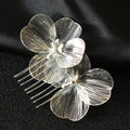 Alloy Flower Hair Clips Women's Hair Accessories Fashion Bridal Wedding Hair Comb Women's Hair Clips Wedding Accessories