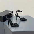 Thin High Heels Open Toe Dancing Shoes Sexy Women Sandals Fashion Summer Ballroom Dance Shoes Women