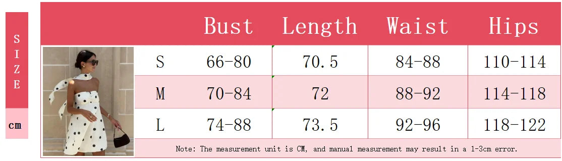 Elegant White Polka Dot Short Dress Sexy Slip Sleeveless Backless Silk Mini Dresses Evening Party Cute Birthday New Summer 2026