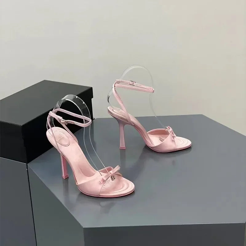 Thin High Heels Open Toe Dancing Shoes Sexy Women Sandals Fashion Summer Ballroom Dance Shoes Women