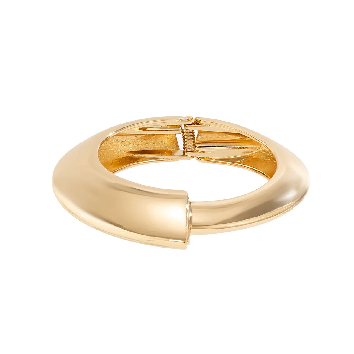 DIEZI 4 Style Punk Irregular Chunky Metal Wide Cuff Bangles Hip Hop Gold Silver Color Geometric Bangles Women Men Bracelet Set
