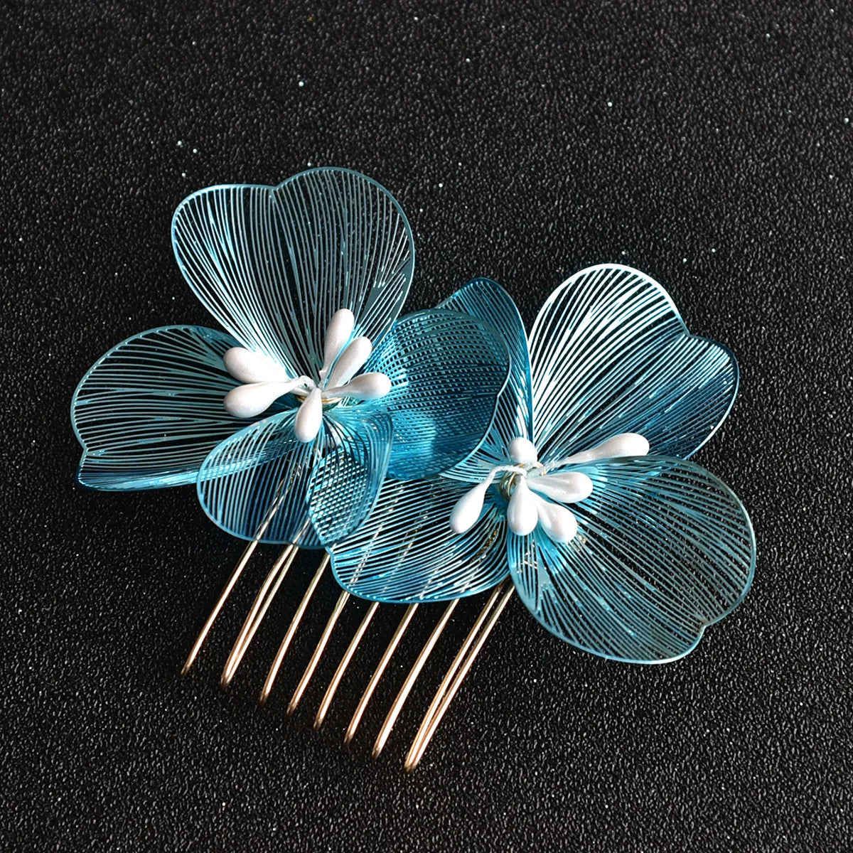 Alloy Flower Hair Clips Women's Hair Accessories Fashion Bridal Wedding Hair Comb Women's Hair Clips Wedding Accessories