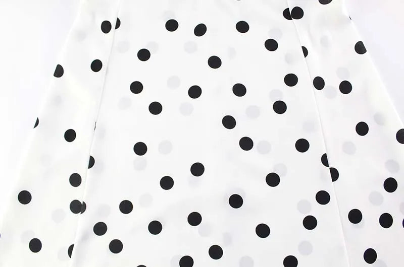 Elegant White Polka Dot Short Dress Sexy Slip Sleeveless Backless Silk Mini Dresses Evening Party Cute Birthday New Summer 2026