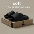 Coconut Slippers Feel like Stepping on Shit Thick-soled Sandals Summer New Non-slip Wearing Sandals（Shoebox not included）