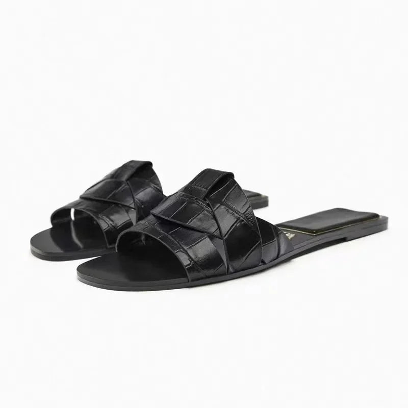 New Summer Designer Women'S Solid Color Fashion Slippers Zapatos De Mujer Women'S Shoes Slippers Women Slippers  Women Shoes