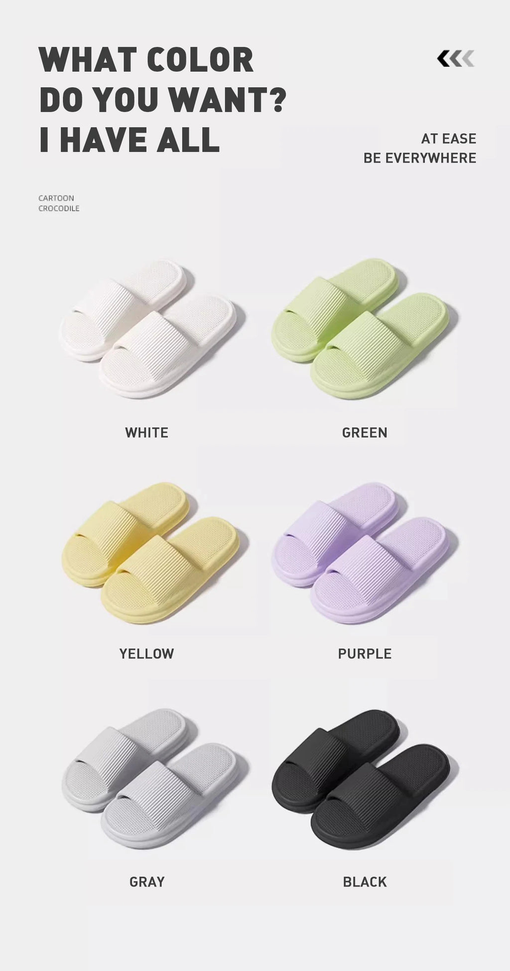 Summer Lovely Solid Color Home Slippers For Women Men Non-slip EVA Bathroom Slides Females Concise Light Sandals Couples Shoes