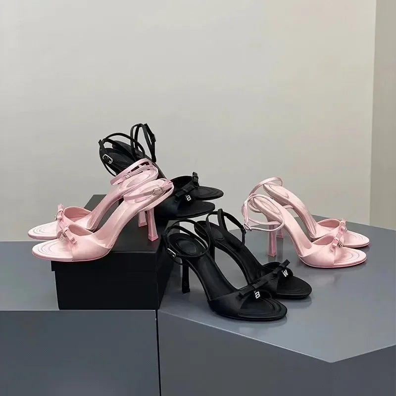 Thin High Heels Open Toe Dancing Shoes Sexy Women Sandals Fashion Summer Ballroom Dance Shoes Women
